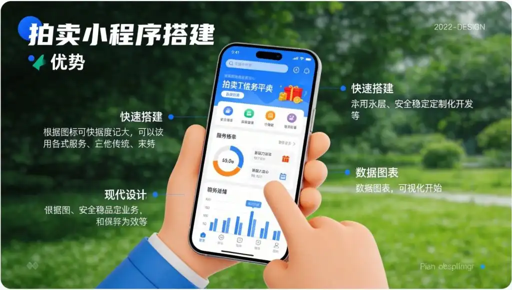 企业布局线上竞拍平台为何首选拍卖小程序插图